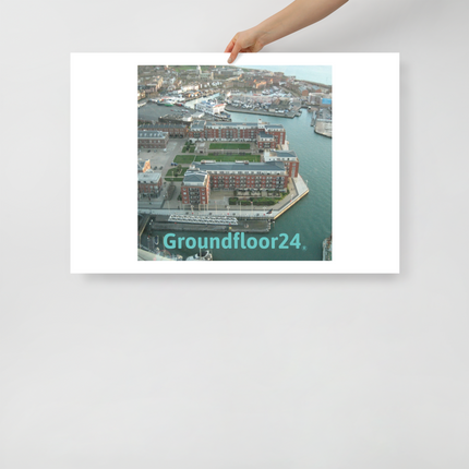 Nice City Poster with Groundfloor24 without House Logo