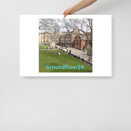 Beutiful Park Poster with Groundfloor24 without House Logo