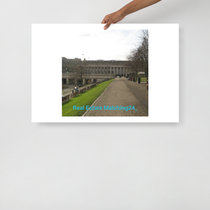 Majestic Palace Poster with realestatematching24 without key Logo