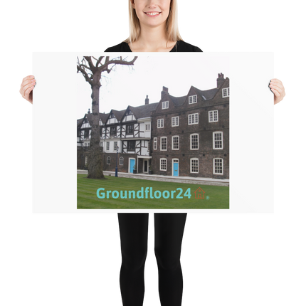 Beutiful Palace Poster with Groundfloor24 with House Logo