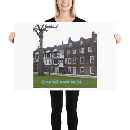 Beutiful Palace Poster with groundfloorview24 with House Logo