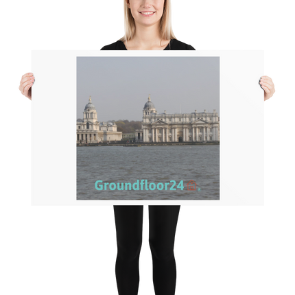 Riverside Beauty Poster with Groundfloor24 with House Logo