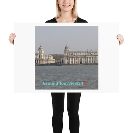 Riverside Beauty Poster with groundfloorview24 with House Logo
