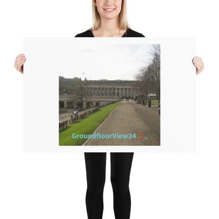 Majestic Palace Poster with groundfloorview24 with House Logo