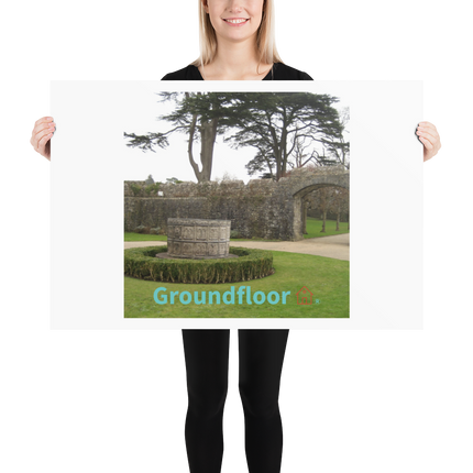 Nature's Wonders Poster with Groundfloor with House Logo