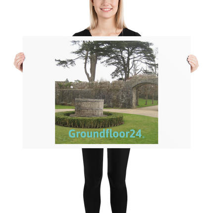 Nature's Wonders Poster with Groundfloor24 without House Logo
