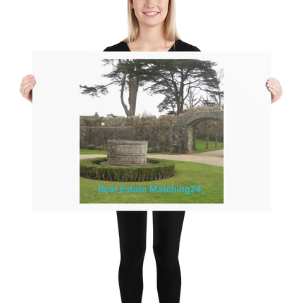 Nature's Wonders Poster with realestatematching24 without key Logo