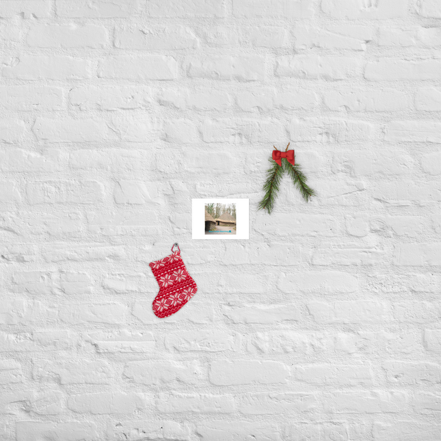 Village Charm Poster with realestatematching with key Logo