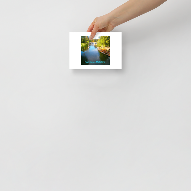 Beautiful Nature Poster with realestatematching without key Logo