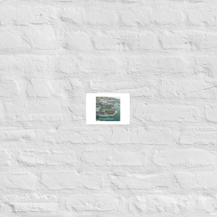 Nice City Poster with Groundfloor with House Logo