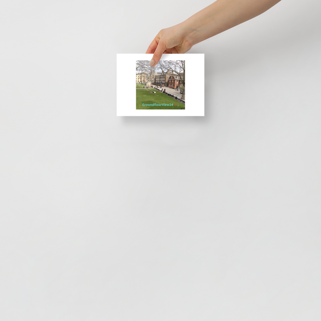 Beutiful Park Poster with groundfloorview24 with House Logo