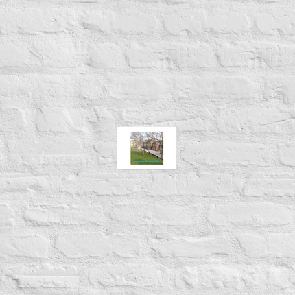 Beutiful Park Poster with realestatematching24 with key Logo
