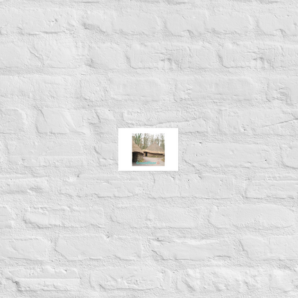 Village Charm Poster with Groundfloor with House Logo