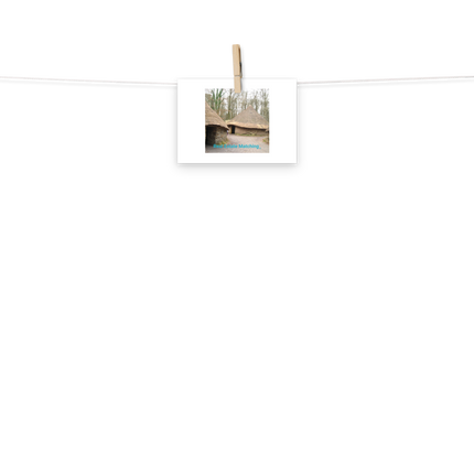 Village Charm Poster with realestatematching without key Logo