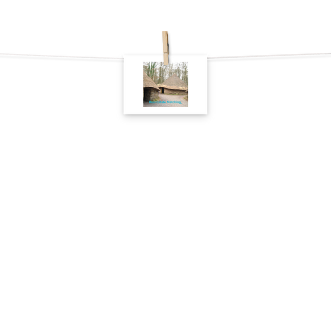 Village Charm Poster with realestatematching without key Logo