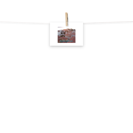 Roof Sunset View Poster with realestatematching24 without key Logo