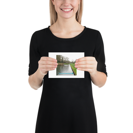 Lakeside Beauty Poster with realestatematching24 with key Logo