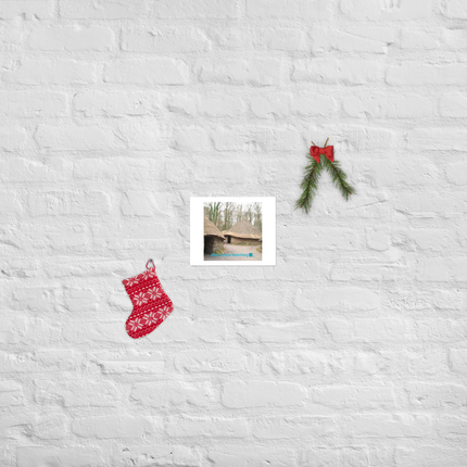 Village Charm Poster with realestatematching with key Logo