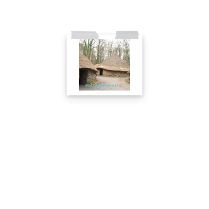 Village Charm Poster with realestatepartner24 with house Logo