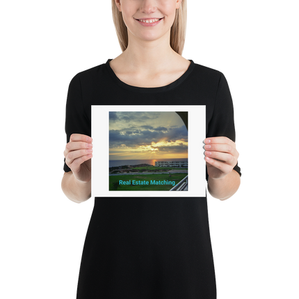 Natural View Poster with realestatematching without key Logo