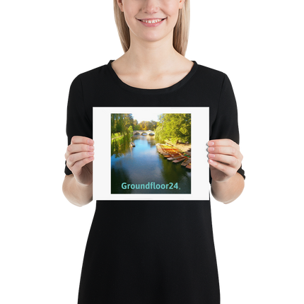 Beautiful Nature Poster with Groundfloor24 without House Logo