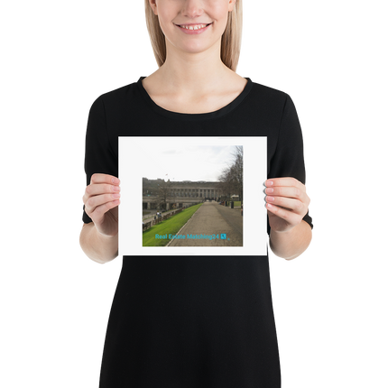 Majestic Palace Poster with realestatematching24 with key Logo