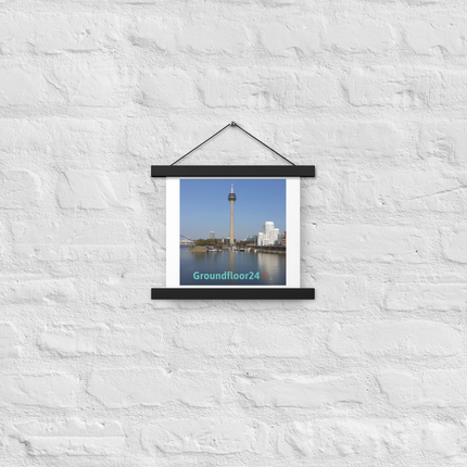 Lovely Sinari Poster with hangers with Groundfloor24 Logo