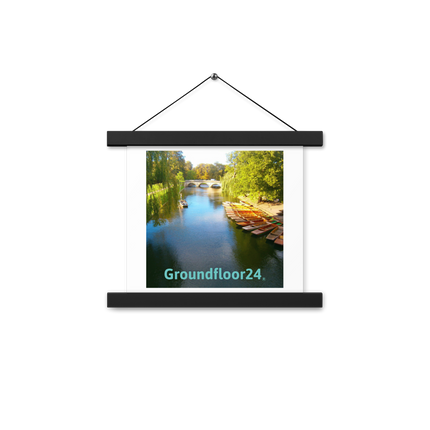 Beautiful Nature Poster with hangers with Groundfloor24 without House Logo
