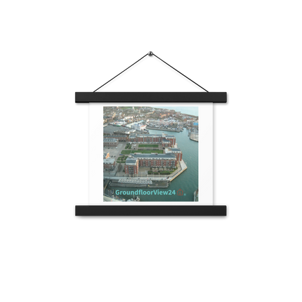 Nice City Poster with hangers with groundfloorview24 with House Logo
