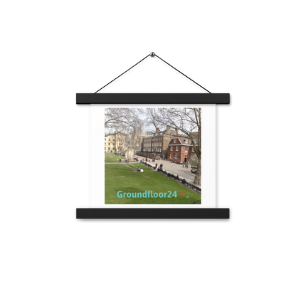 Beautiful Park Poster with hangers with Groundfloor24 with House Logo
