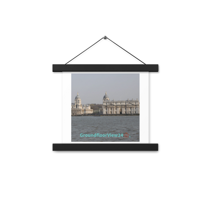 Riverside Beauty Poster with hangers with groundfloorview24 with House Logo