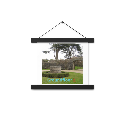 Nature's Wonders Poster with hangers with Groundfloor with House Logo