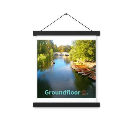 Beautiful Nature Poster with hangers with Groundfloor with House Logo