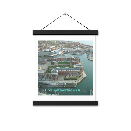 Nice City Poster with hangers with groundfloorview24 with House Logo