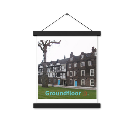 Beautiful Palace Poster with hangers with Groundfloor with House Logo