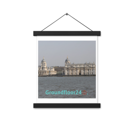 Riverside Beauty Poster with hangers with Groundfloor24 with House Logo
