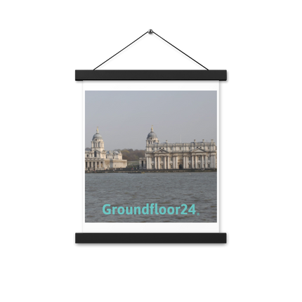 Riverside Beauty Poster with hangers with Groundfloor24 without House Logo