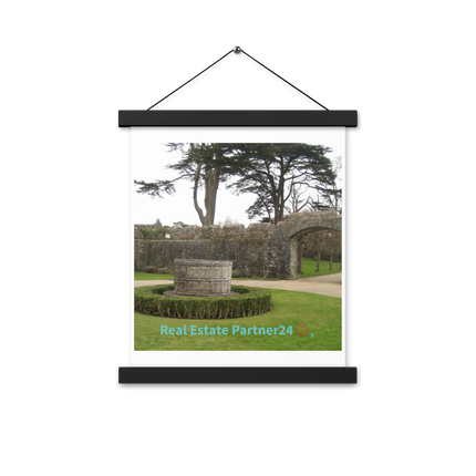 Nature's Wonders Poster with hangers with realestatepartner24 with house Logo