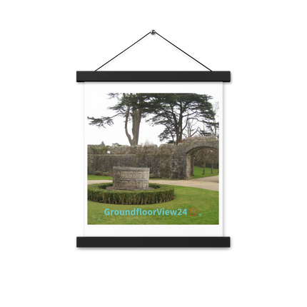 Nature's Wonders Poster with hangers with groundfloorview24 with House Logo