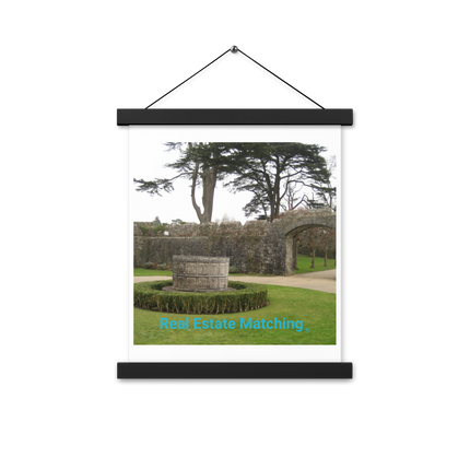 Nature's Wonders Poster with hangers with realestatematching without key Logo