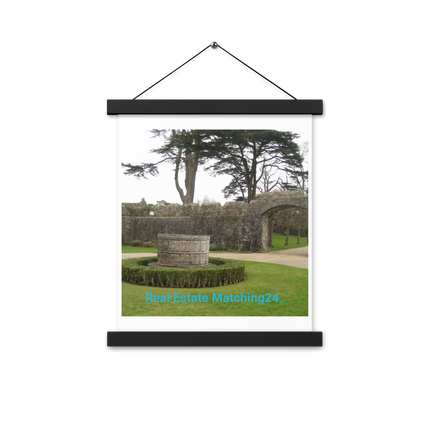Nature's Wonders Poster with hangers with realestatematching24 without key Logo