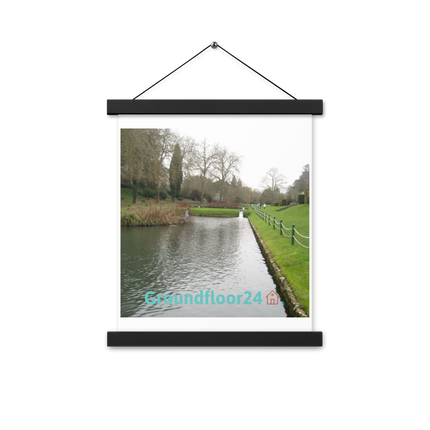 Lakeside Beauty Poster with hangers with Groundfloor24 with House Logo