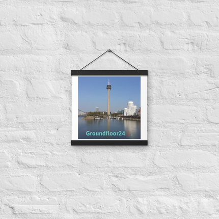 Lovely Sinari Poster with hangers with Groundfloor24 Logo