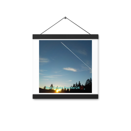 Attractive Sinari Poster with hangers with realestatepartner24 with house Logo