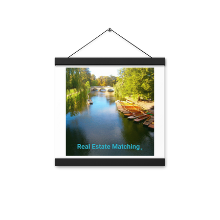 Beautiful Nature Poster with hangers with realestatematching without key Logo