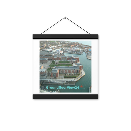 Nice City Poster with hangers with groundfloorview24 with House Logo