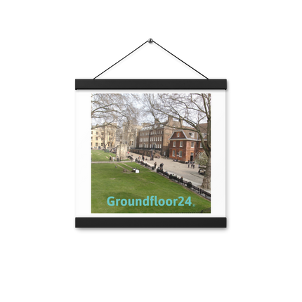 Beautiful Park Poster with hangers with Groundfloor24 without House Logo