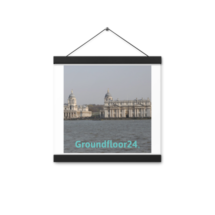 Riverside Beauty Poster with hangers with Groundfloor24 without House Logo