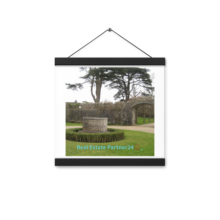Nature's Wonders Poster with hangers with realestatepartner24 with house Logo
