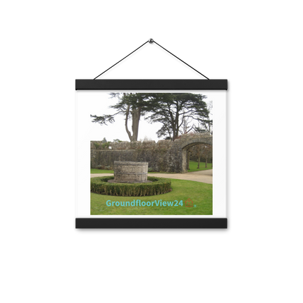 Nature's Wonders Poster with hangers with groundfloorview24 with House Logo